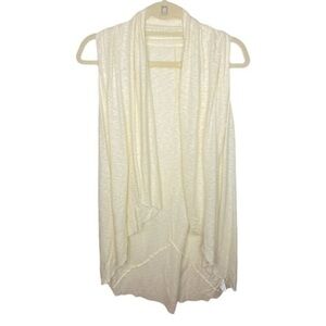 Blue Life Drape Cardigan Tan Size Large